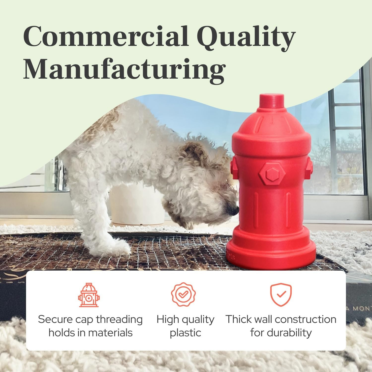 Large Dog Fire Hydrant 8X14 for Potty Training – Indoor Outdoor Male Dog Pee Tra