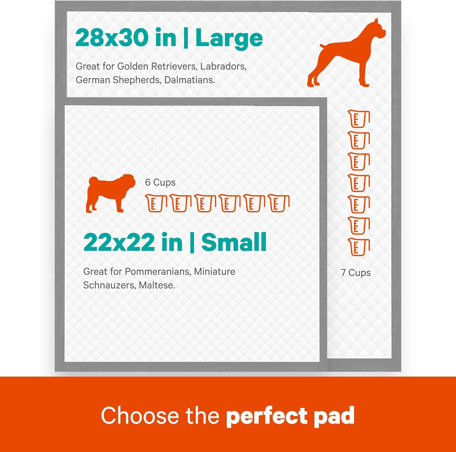 – Scented Puppy Pads Extra Absorbent Dog Training Pads for Cats & Dogs Leak-Proo