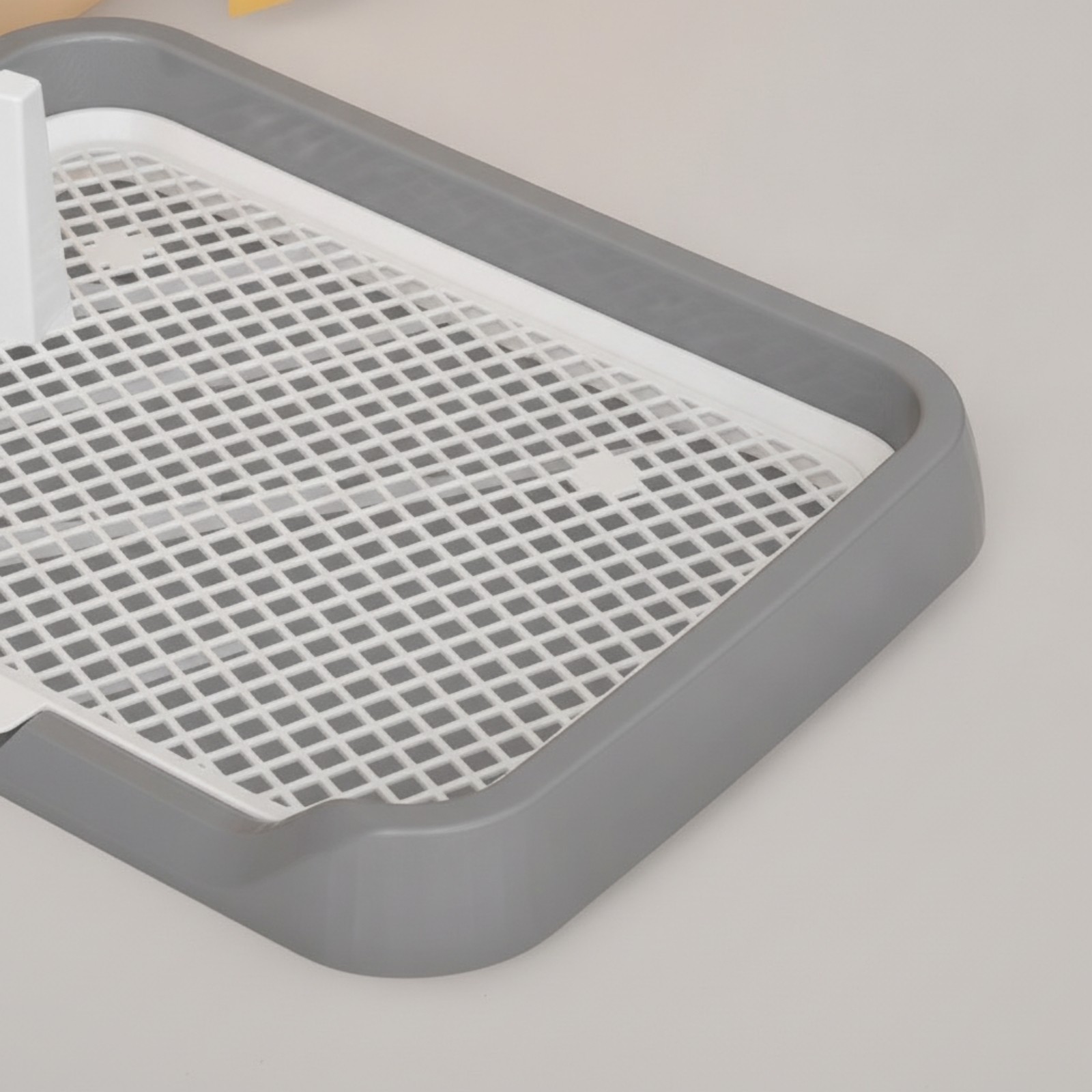 Dog Potty with Grate Low-Height Dog Toilet Tray Gnaw-resistantResistant