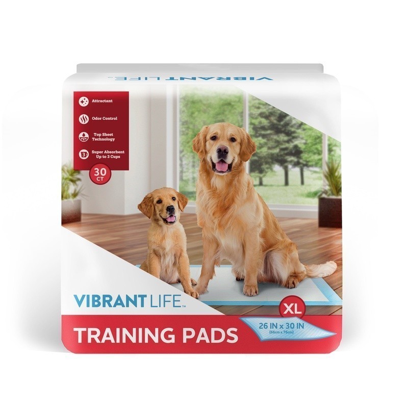 Training Pads Super Absorbent Leak Proof & Fast Dry Dog Puppy 26 x 30, 30 Count
