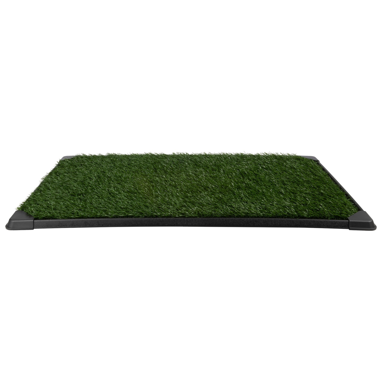 4-Layer Dog Grass Pad with Tray 35.5×23.5in Reusable Pee Pads for Dogs