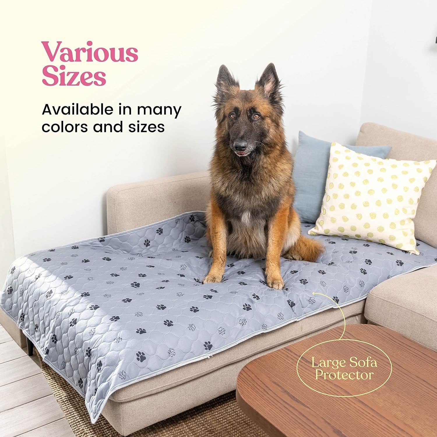 PitPet 4 Pack Reusable Dog Pet Training Pads Super Absorbent 36″x72″ Gray