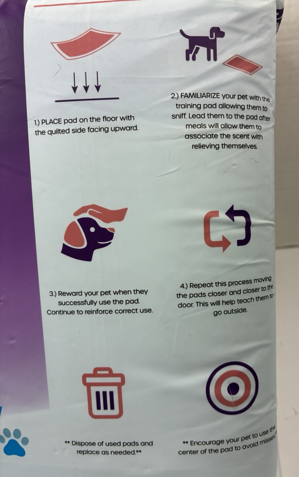 Training Pads for Dogs Extra Large 40 Pack 28″x34″ BV Pets Rapid Dry 6 Layers