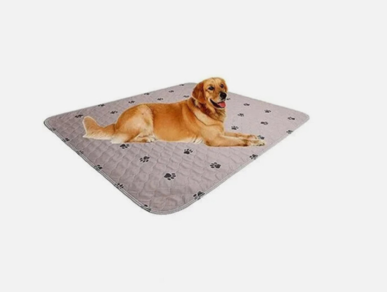 Washable Dog Pee Pads w Puppy Grooming Gloves Pads Reusable Pet Training NEW