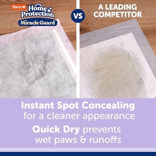 Dog Training Pads 25 Count Lavender Scented Max Absorbency 24 Hour No Leak