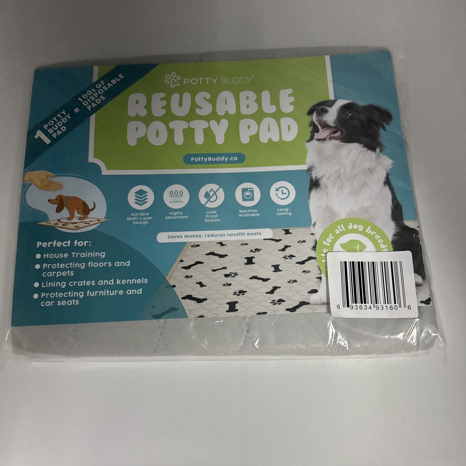 Reusable Pee Pads Washable Puppy Pads – Training Pet Pads Potty Pads (3160)