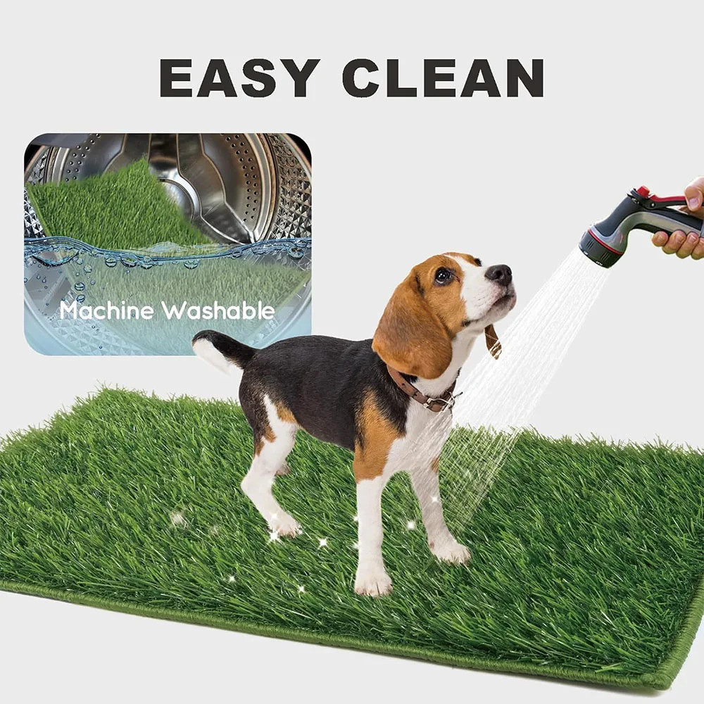 Reusable Dog Toilet Dog Lawn Carpet: Artificial Grass Rug for Dog, Dog Toilet, T