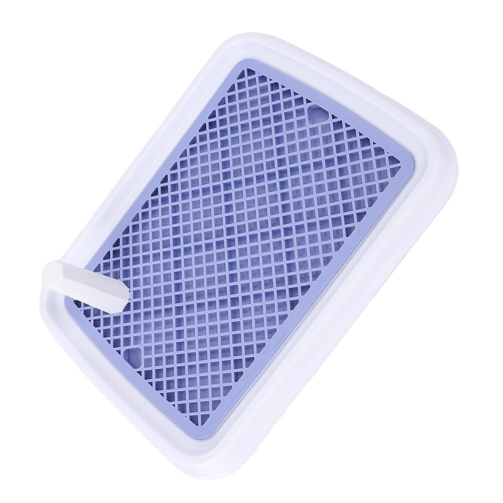 Dog Toilet High Fence Odor Proof Easy To Clean Plastic Pee Pad Holder Pet Potty