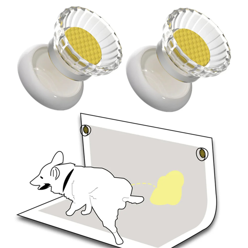 2 dog urine pad magnetic fixators, pet urine pad fixing buckles, portable fixato