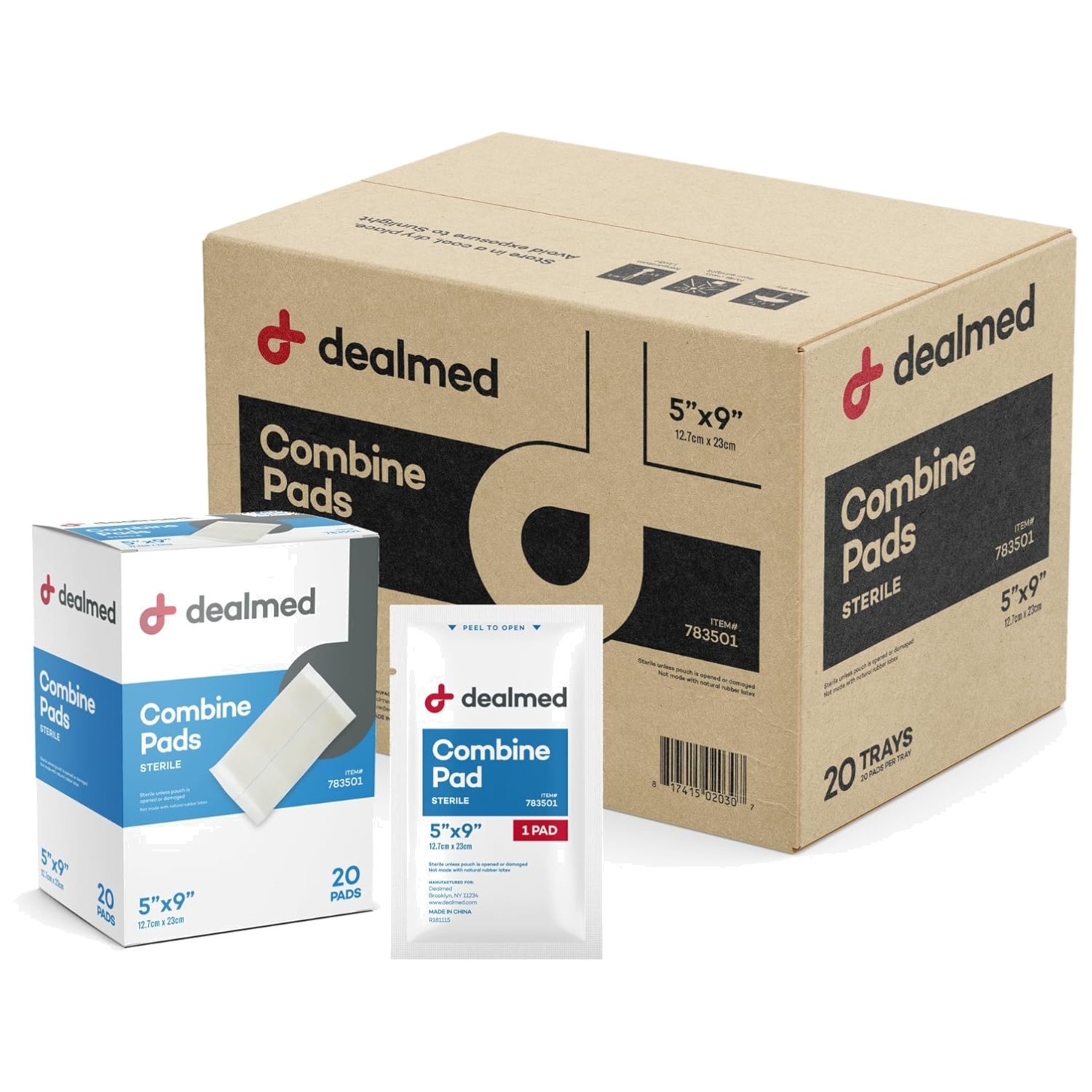 Highly Absorbent 5″x9″ ABD Pads – Sterile & Soft for Comforting Wound Care