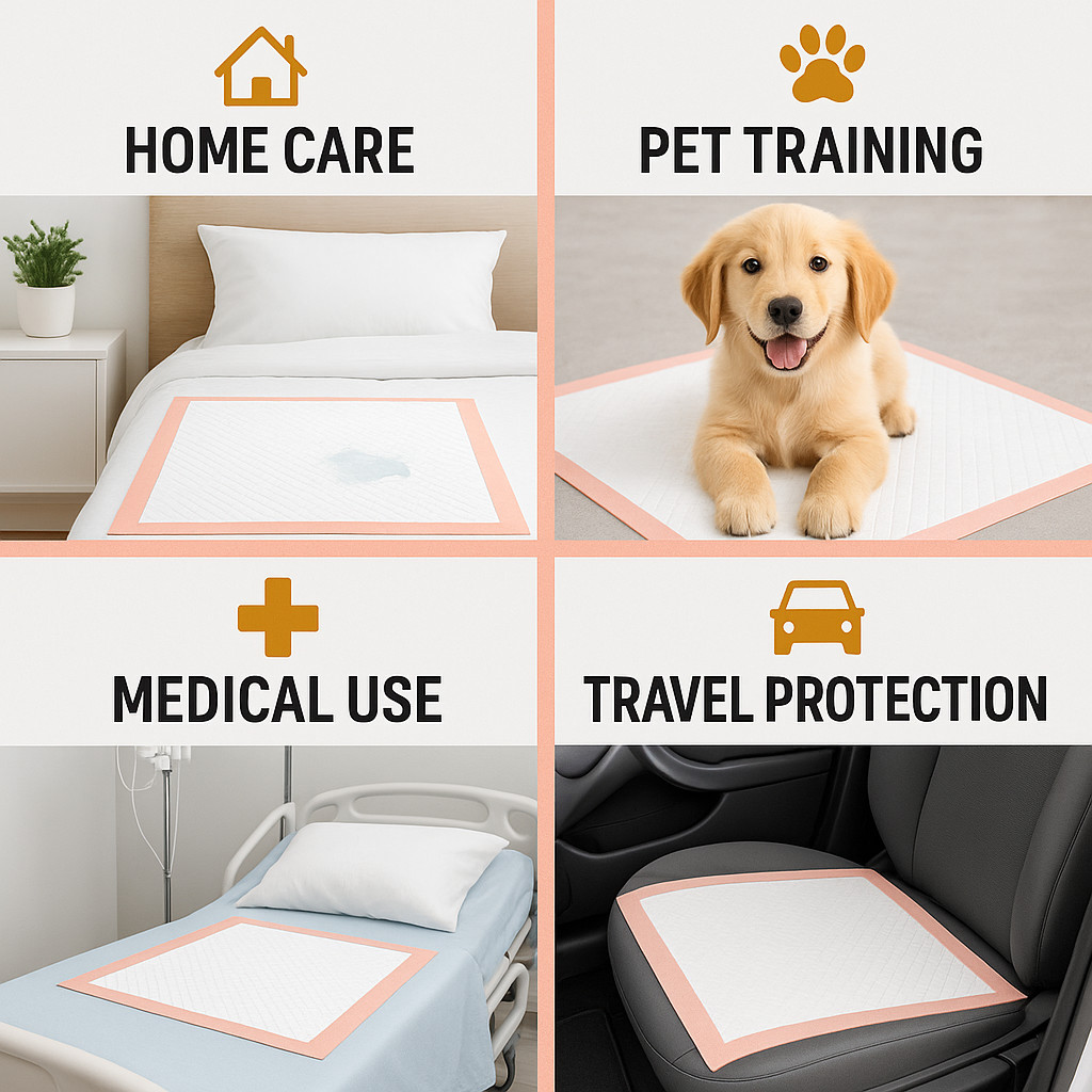 Metro Source 30×36 Disposable Underpads 100 Count | Incontinence Bed & Leakproof