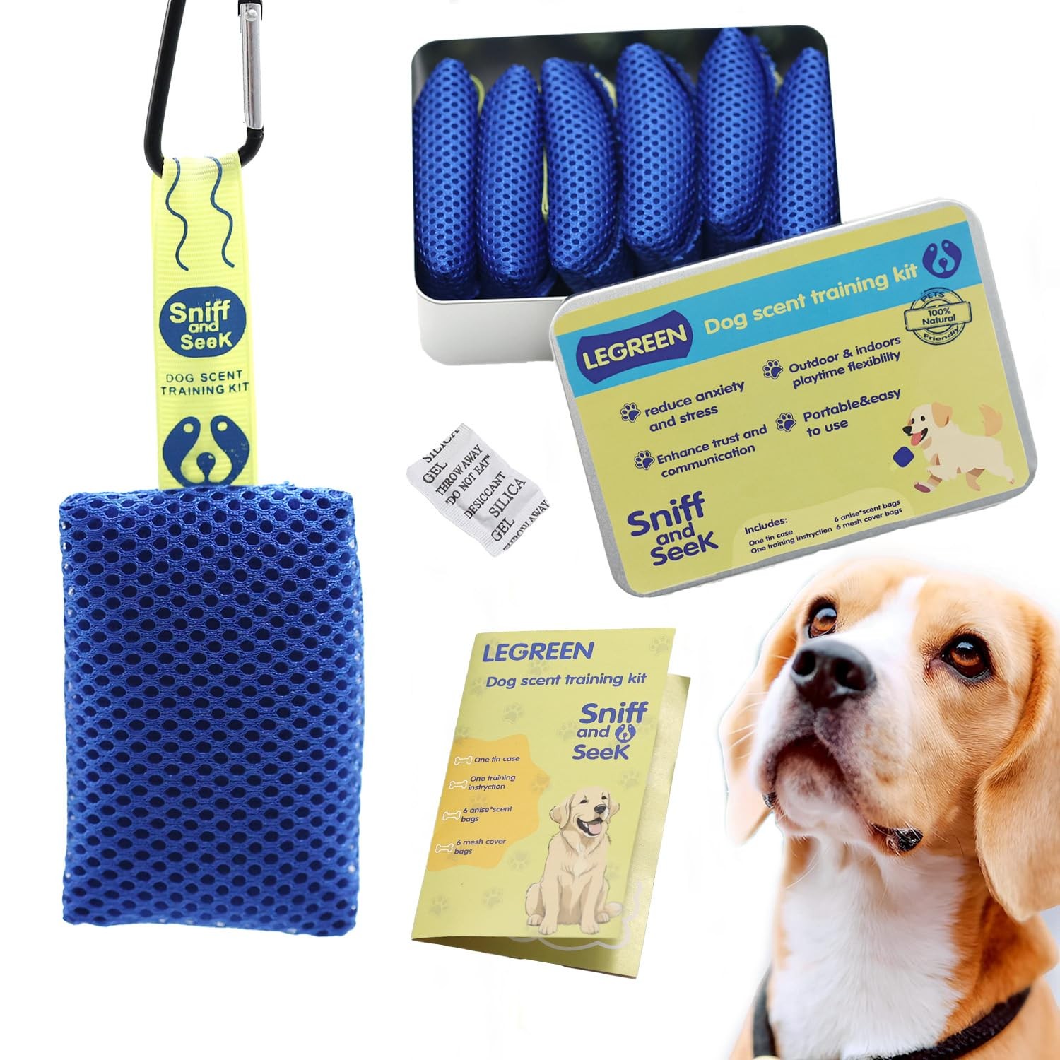 Cross-Border Popular Dog Game Package for Dogs Homework Smell Training Scent …
