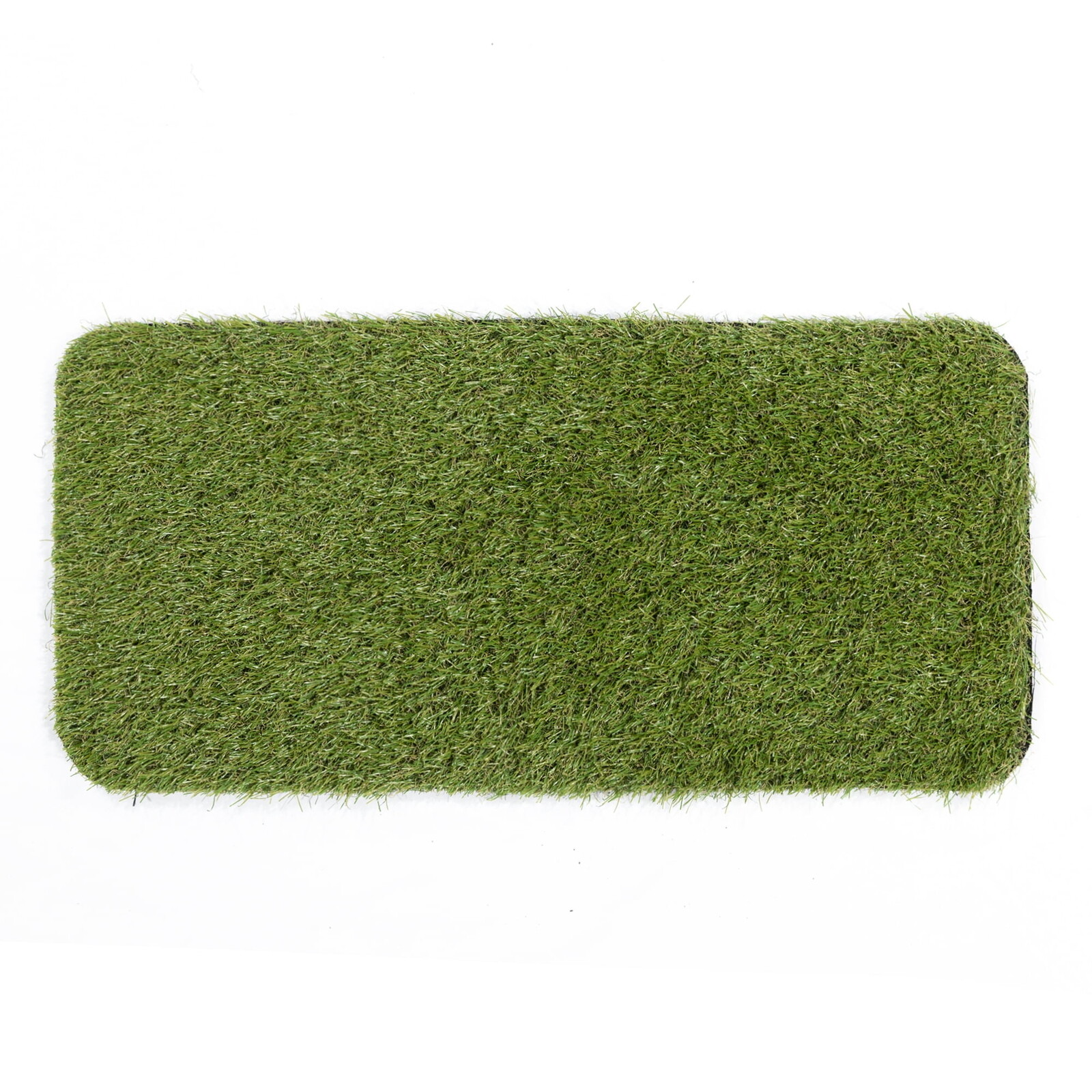 Indoor Outdoor Tray W/ Reusable Grass Pad Pet Care Non-Slip Easy Clean 15″ X 30″