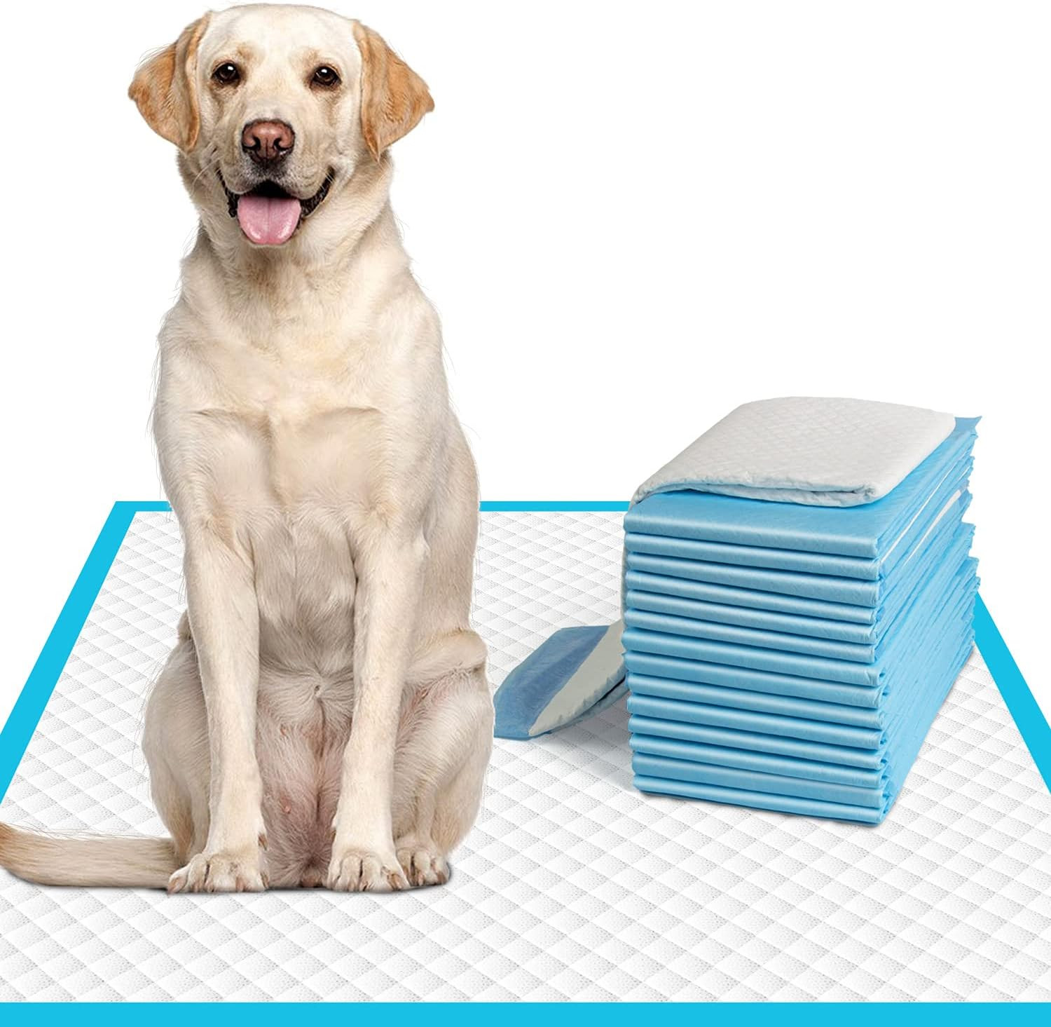 Dog Pee Pads Extra Large 28″X34″, X-Large Training Puppy Pee Pads Super Absorben