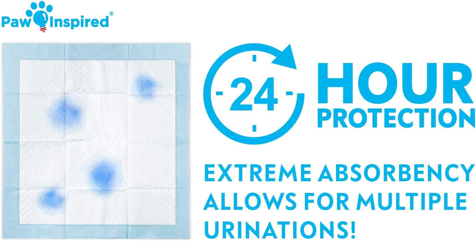 28”X30” Extra Large Puppy Pads with Adhesive Tabs, Heavy Duty Dog Pee Pads, XL P