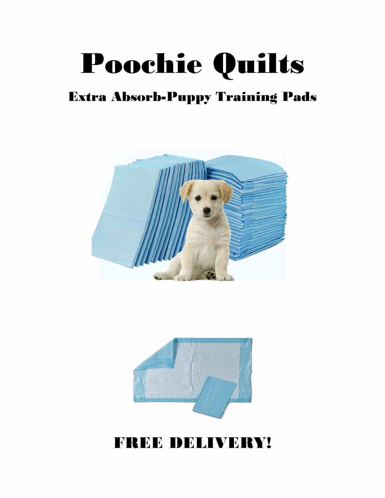 150-23×36 XL Extra-Absorb Quilted 4-Layer Puppy Training Pads Reuse up to 2-3x