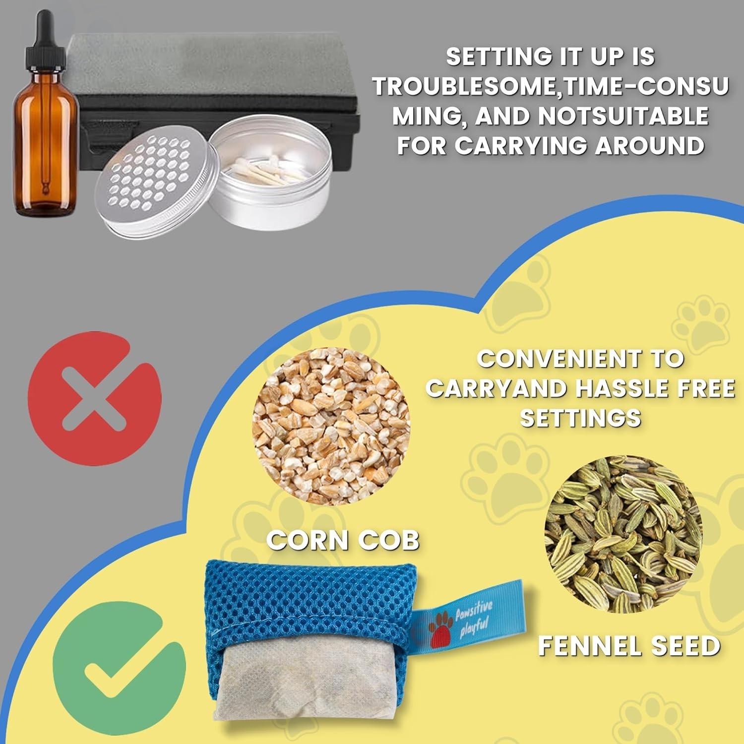 Dog Scented Training Kit Fun for Dogs- Nose Work for Dogs, Hide and Seek Dog Toy