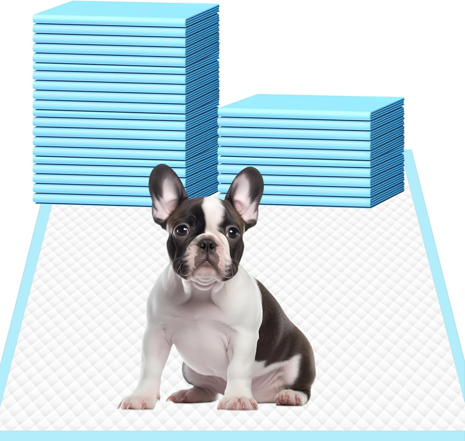 Dog Pee Pads 22″X23″ , 30 Count Disposable Puppy Pads Pee Pads for Dogs, Pet Tra