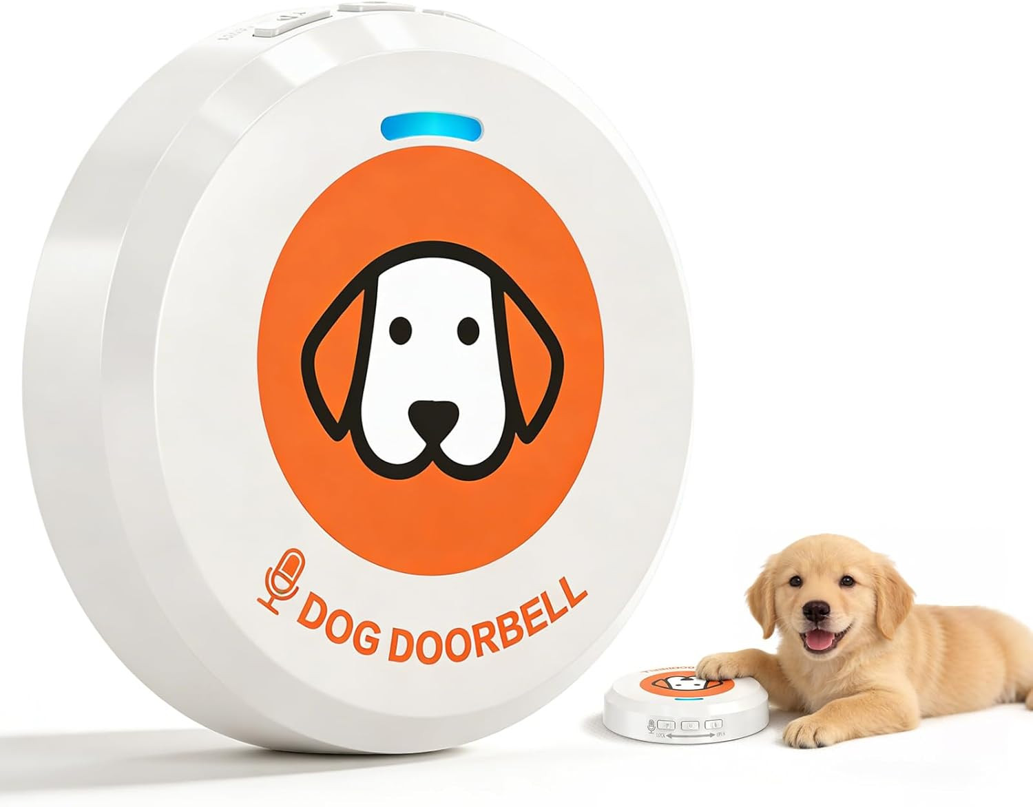 Recordable Dog Doorbell – Train Your Dog with Your Own Voice, Puppy