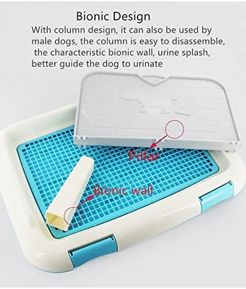 Dog Toilet Indoor Puppy Training Toilet Cat Potty Fence Indoor Dog Potty Tray Do