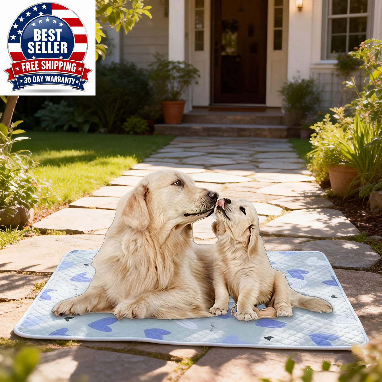 2026 New 2Pcs of Washable Dog Training Mats Durable and Long Lasting Perfect for