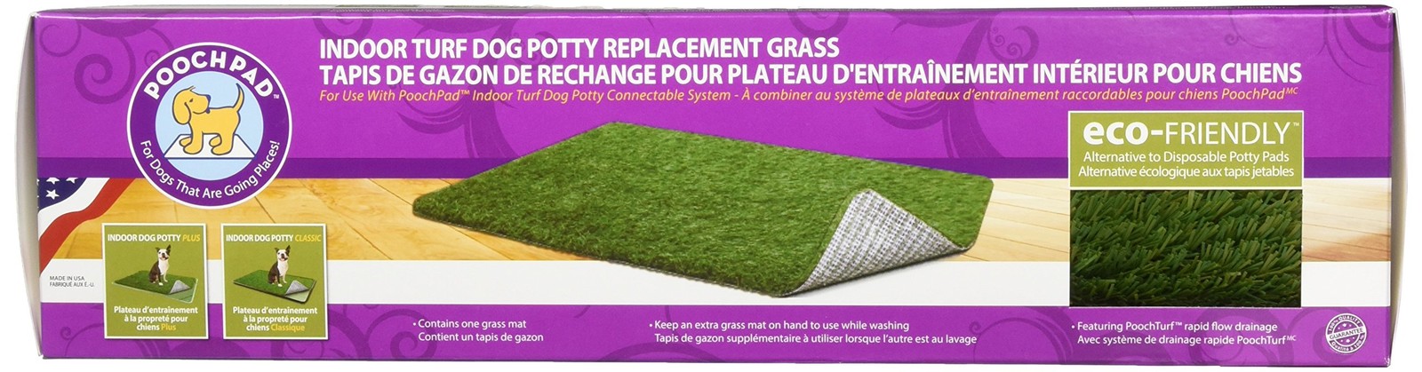 Artificial Turf for Dogs (16” x 24”) – Made in USA, Fake Grass Patch for Dogs…