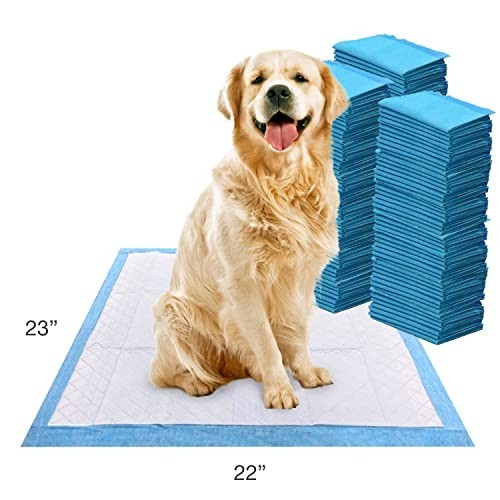 Disposable Dog Pee Pads 150 Count 22×23 Quilted Leak Proof Potty Training For