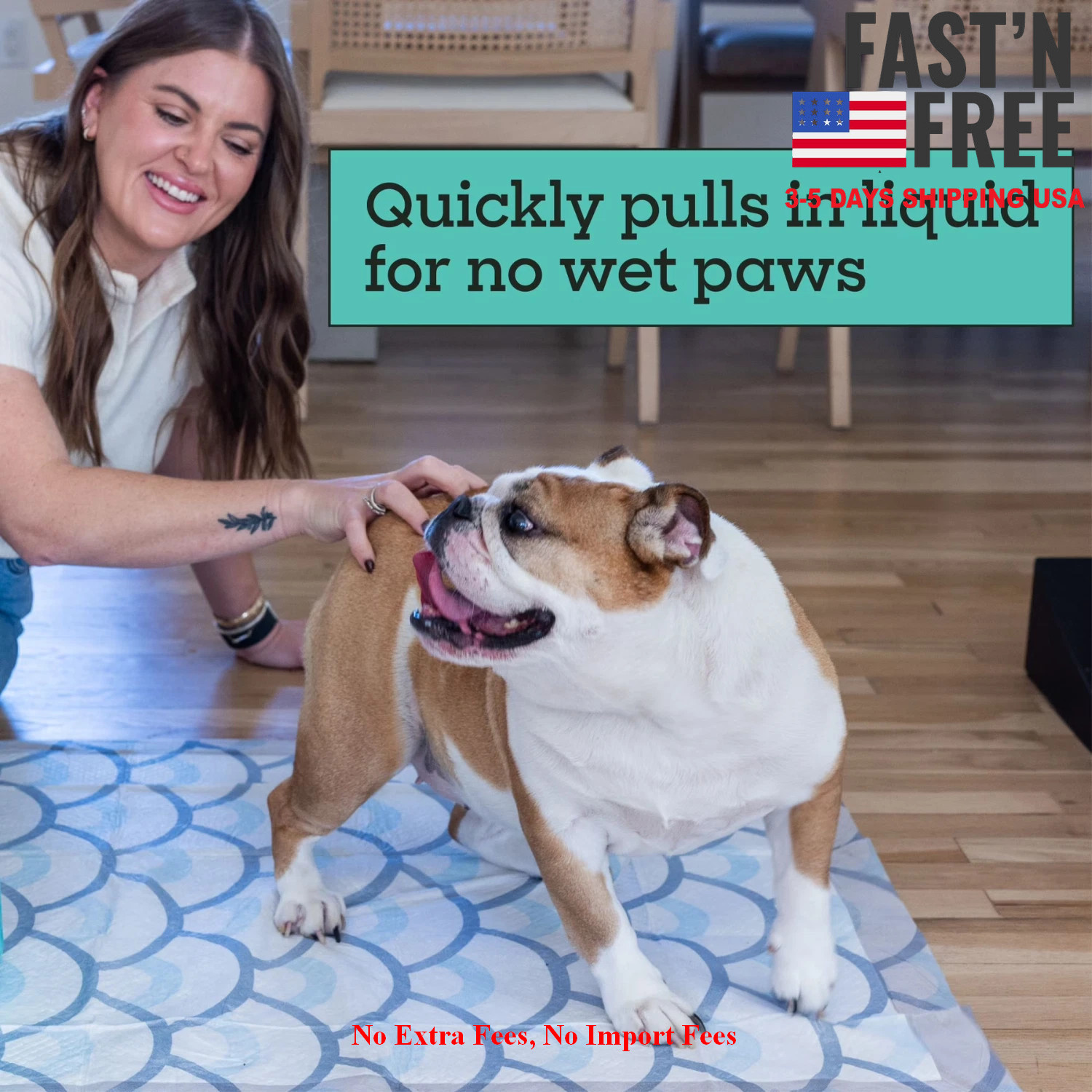 2 Pack Pet Life Unlimited Dog Pads XXL 30×36 30Ct Smart Print Training, NEW USA