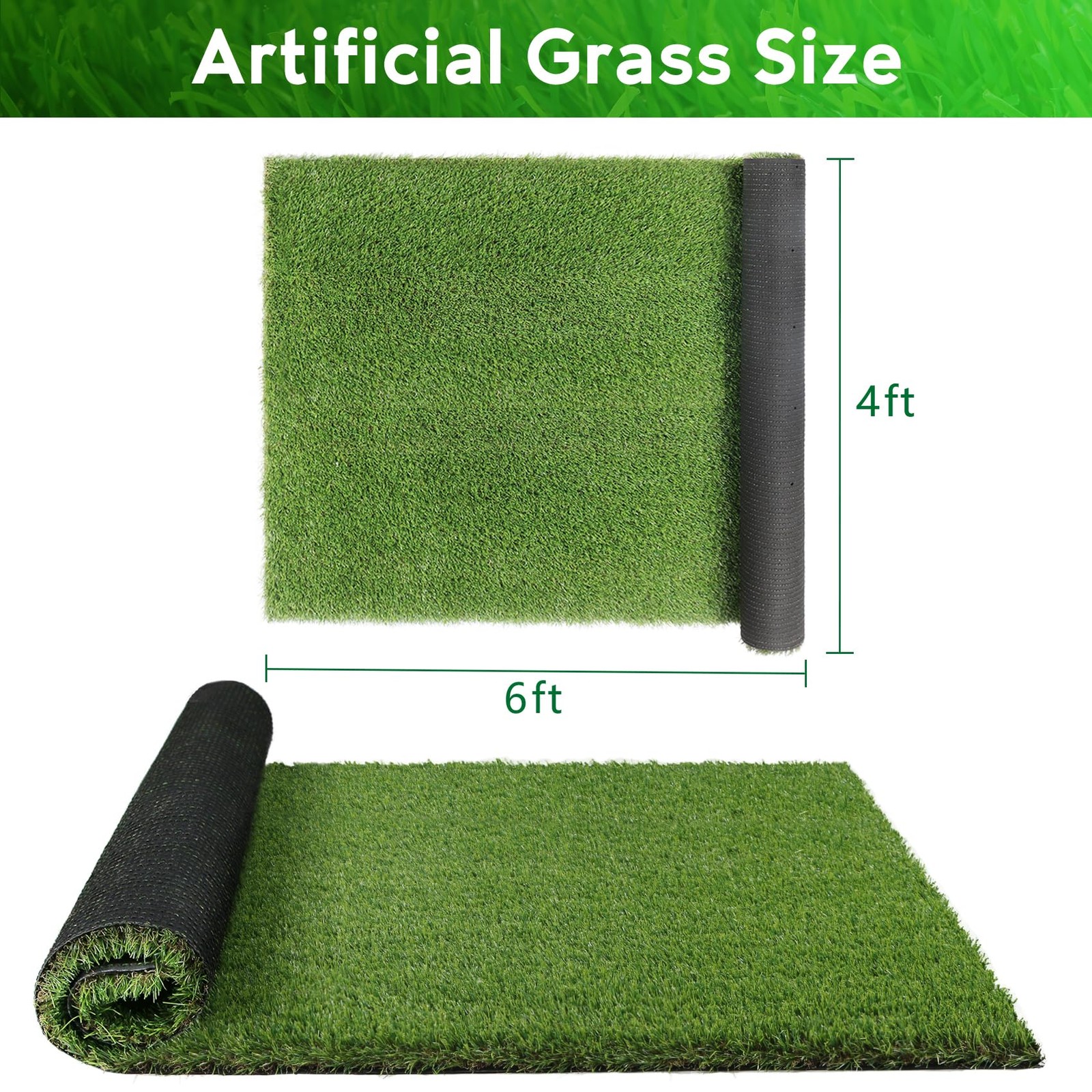 XLX TURF Large Artificial Grass Pad for Dogs Potty, Extra Soft Thick Turf for…