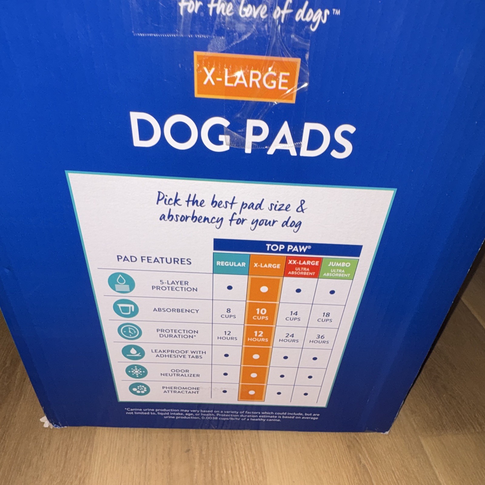 Top Paw X-Large Training Pads 150 Ct Odor Neutralizer Leakproof Tabs Pheromone