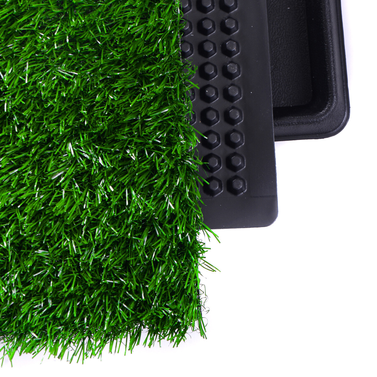 2 Size Pet Potty Trainer Grass Mat Dog Puppy Training Pee Patch Pad Toilet