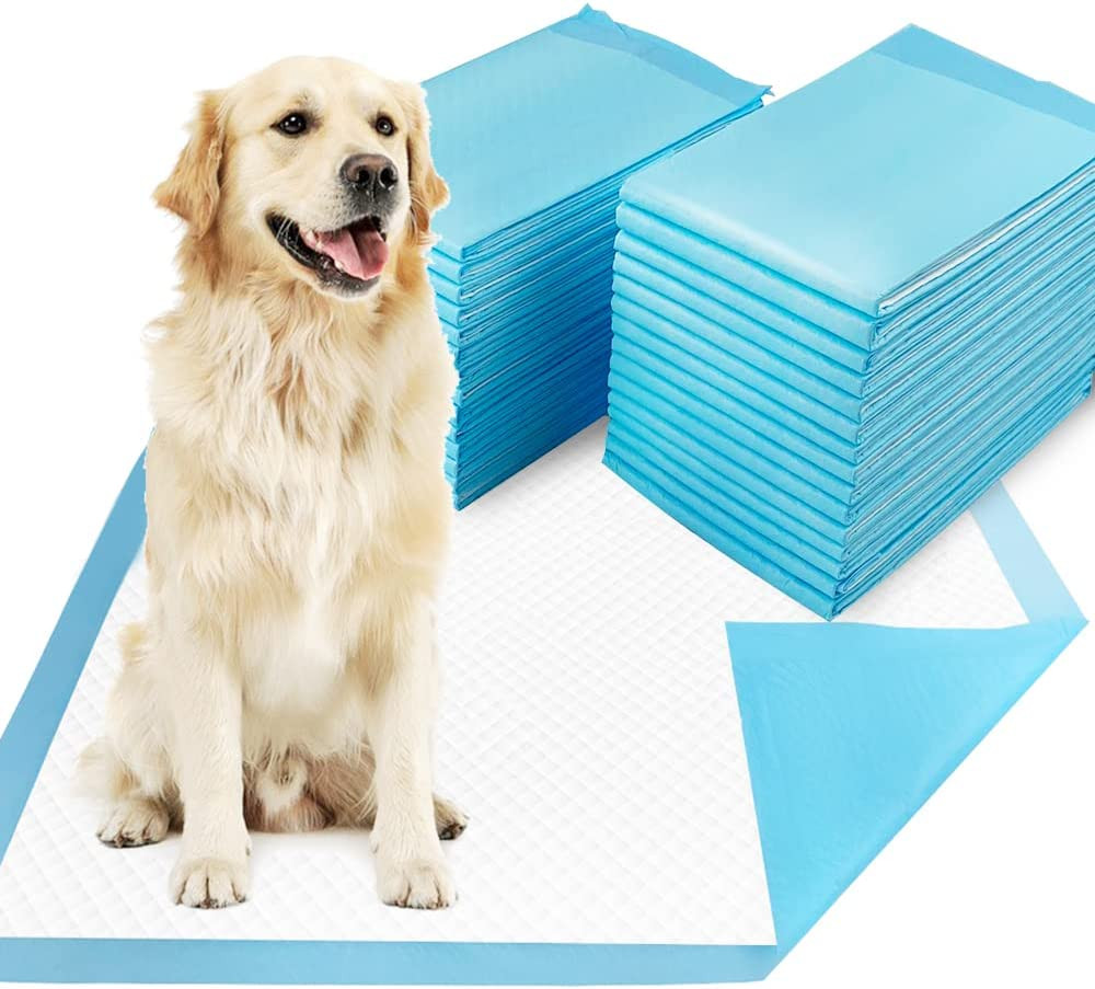 Dog Pee Pads Extra Large 30″X36″, 30 Count Super Absorbent Pee Pads for Dogs, Di