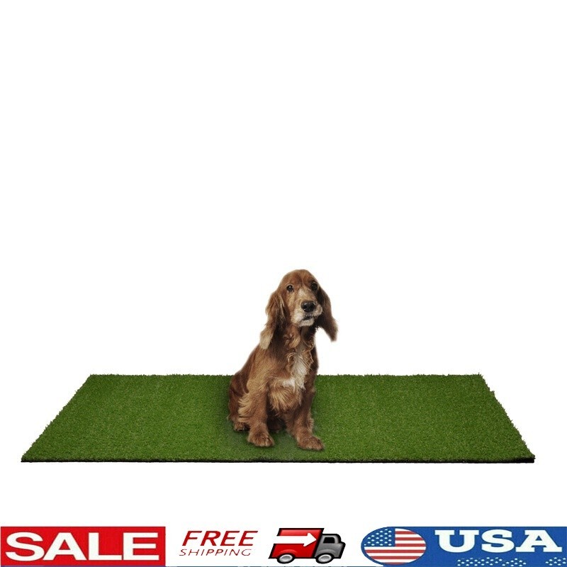 Puppy Pee Pad 3 ft. x 4 ft with Drainage Holes Realistic Artificial Grass Turf
