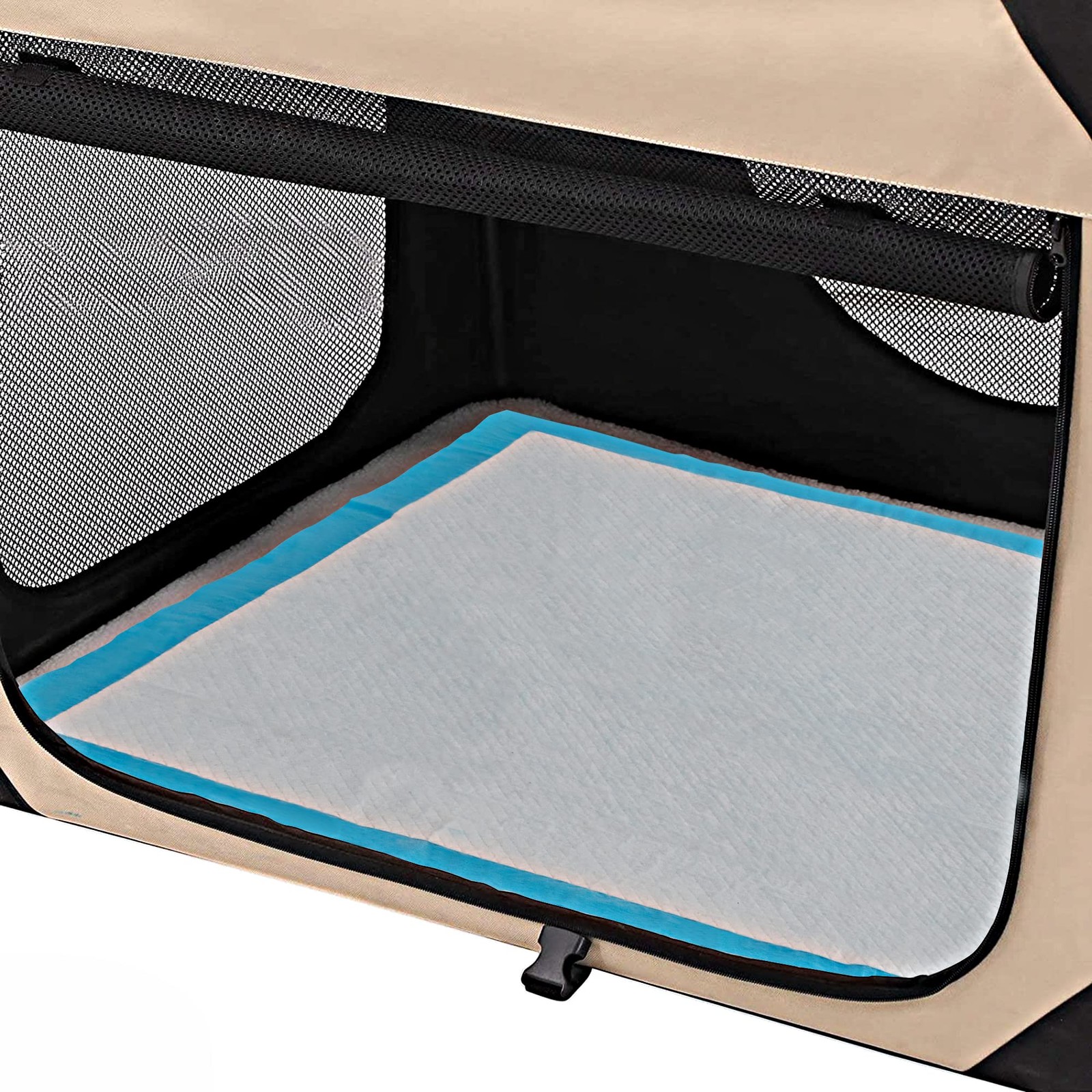 BESTLE Large Pet Training and Puppy Pads Pee Pad for Dogs 24″x24″80 Count Sup…