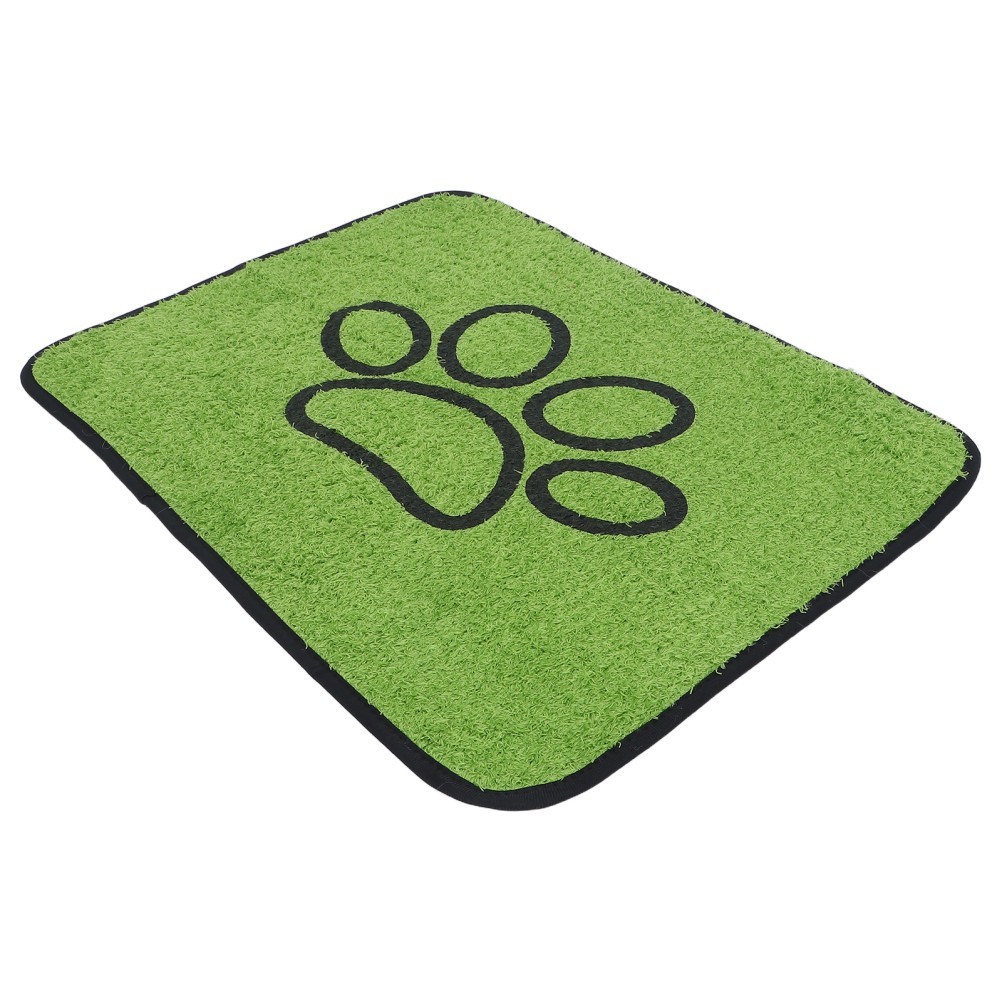 Green Washable Dog Toilet Grass Pad Indoor Pet Potty Mat Durable and Leakproof