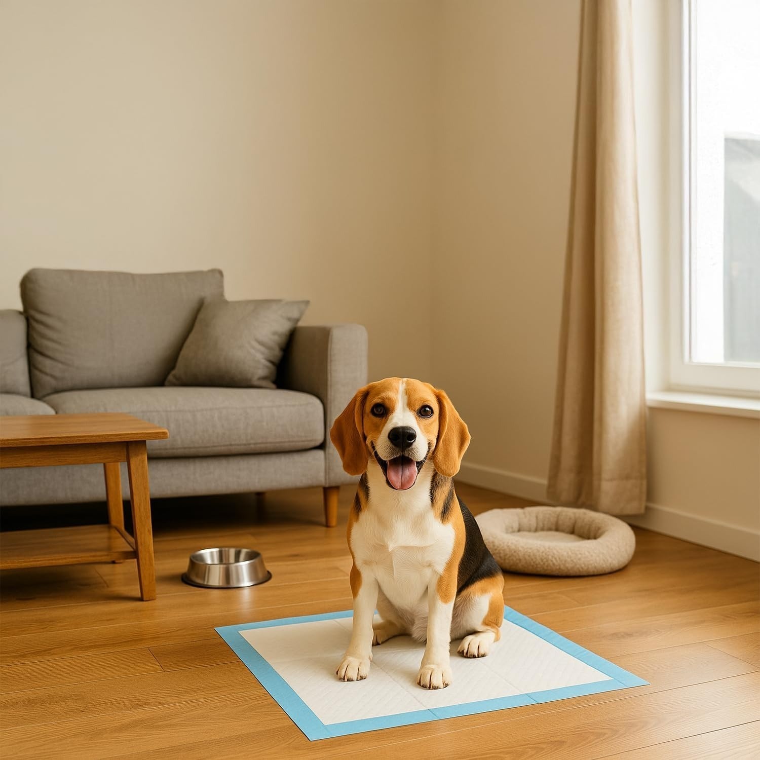 Dog Training Pads Ultra-Absorbent Blue Pet Pads 28 x 34 – Large 80 Pack