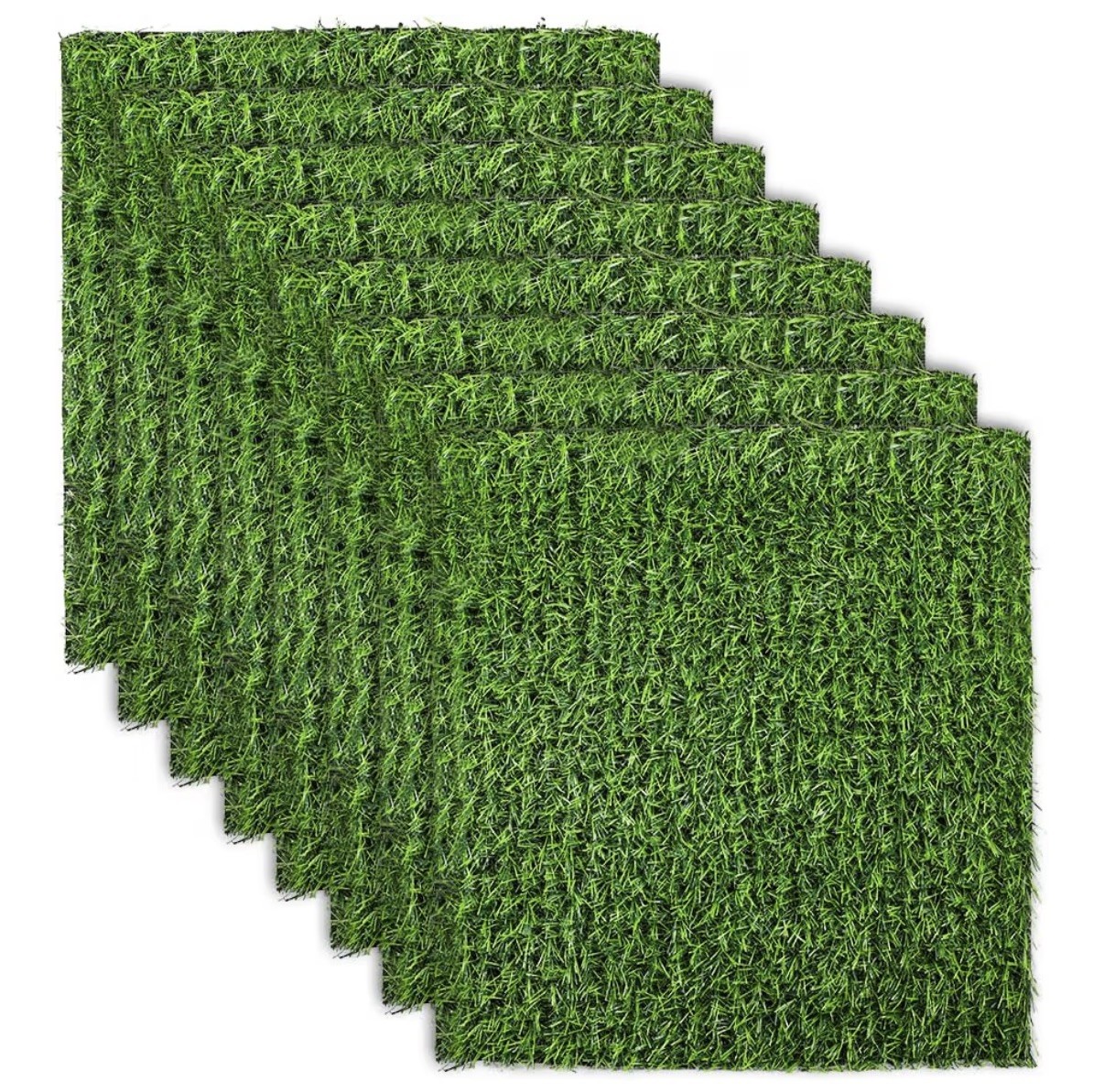 8 Pack Chicken Nesting Box Pads – Washable Artificial Grass Nesting Pads – Chick