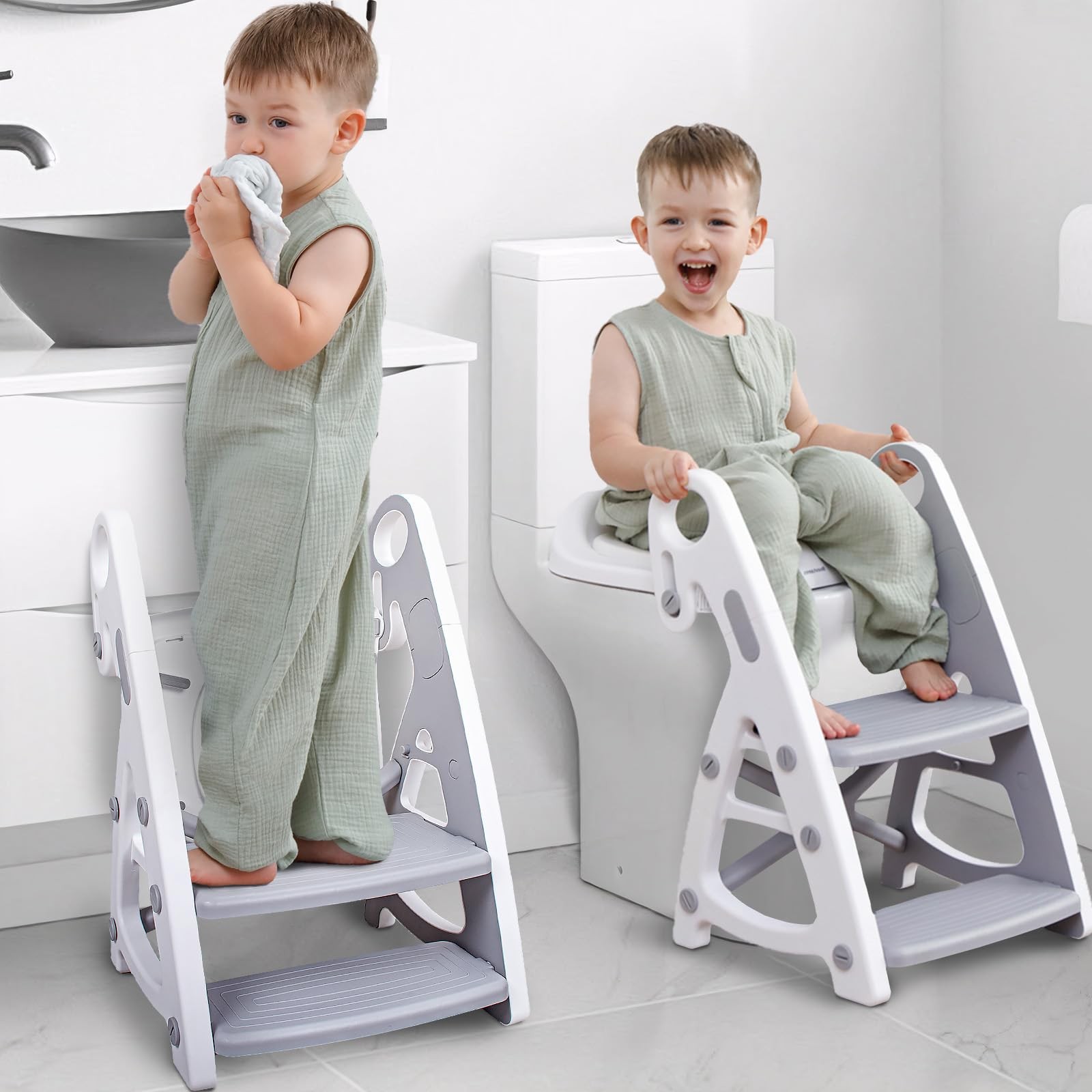 Potty Training Seat, Primlect Upgrade Ultra-Stable Toddler Toilet Seat for Kids