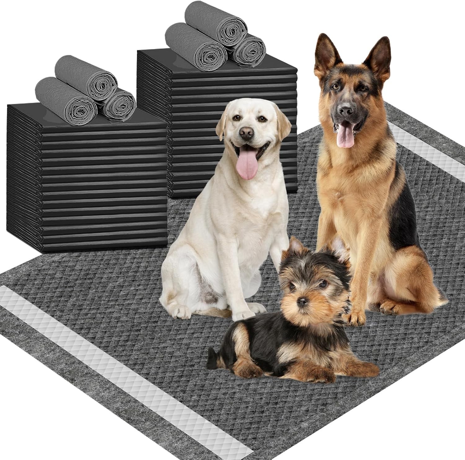 Ultimate Jumbo Puppy Pads 36″x44″ – Heavy Absorbency & Odor Protection