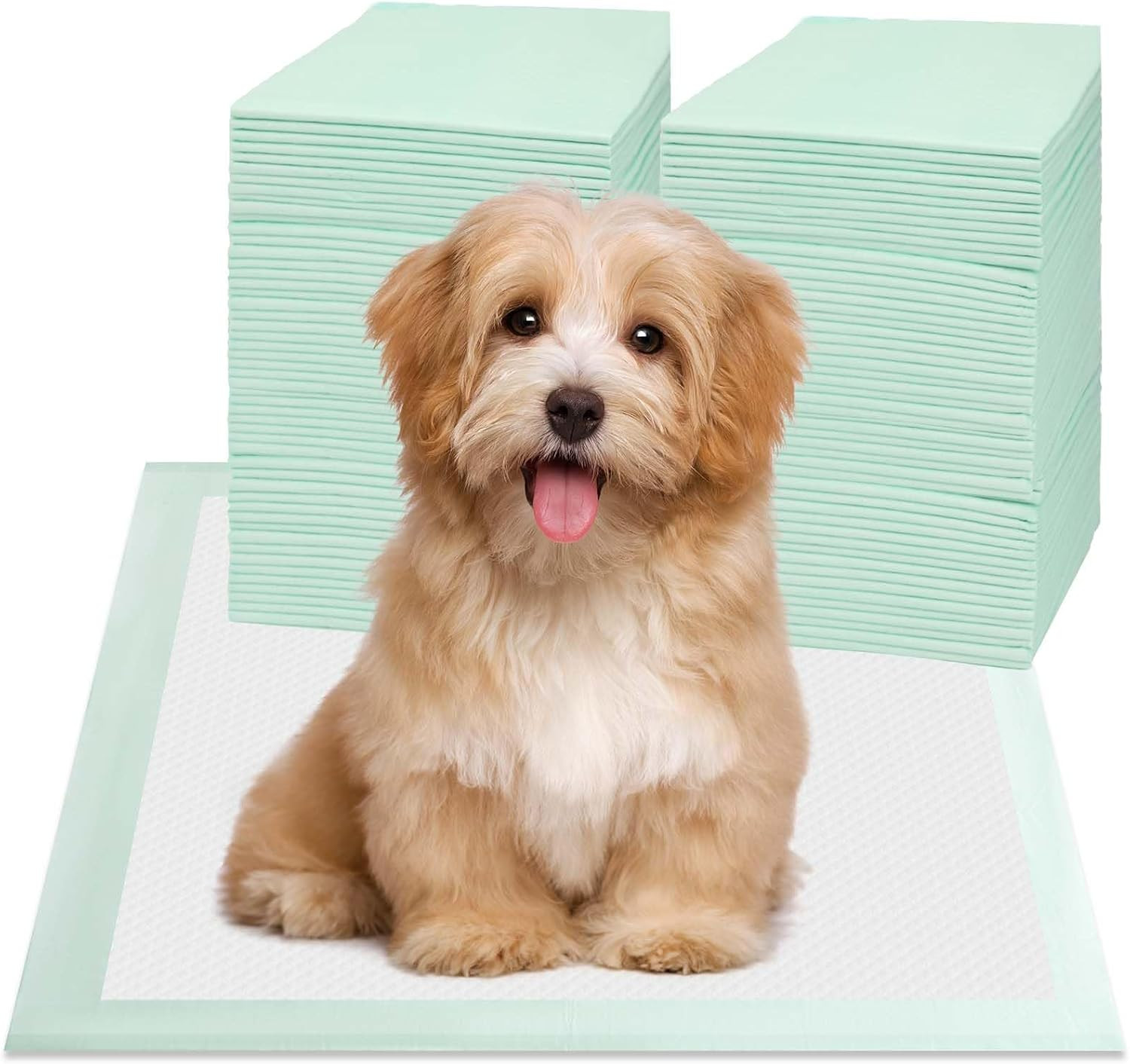 Puppy Pee Pads 100PCS Disposable Pet Toilet Training Pads 18″ X 13″ for Dogs, Ul