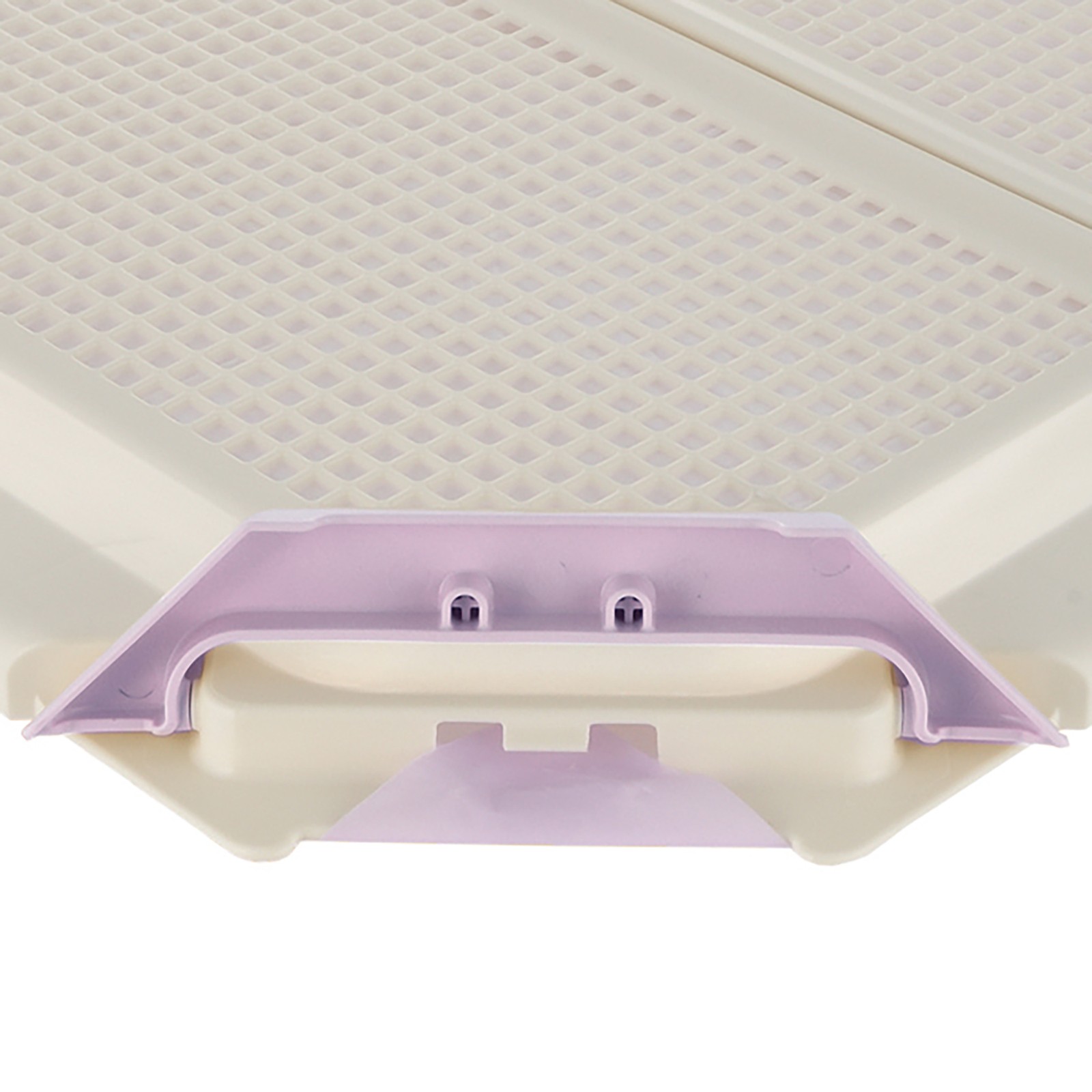 Richell PAW TRAX Mesh Potty Holder in Lavender, Training Tray for Dogs