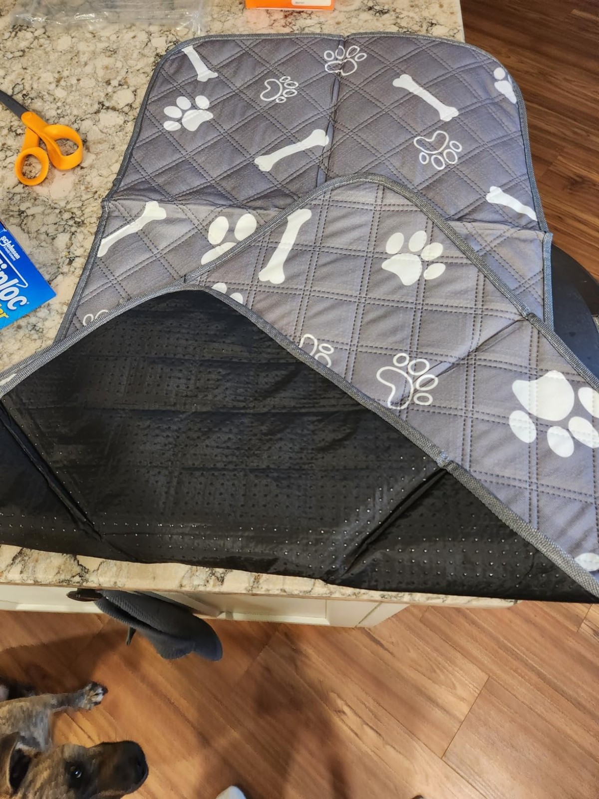 2 Pack Washable Dog Pee Pads 18×24 Reusable Waterproof Puppy Training Potty Mat