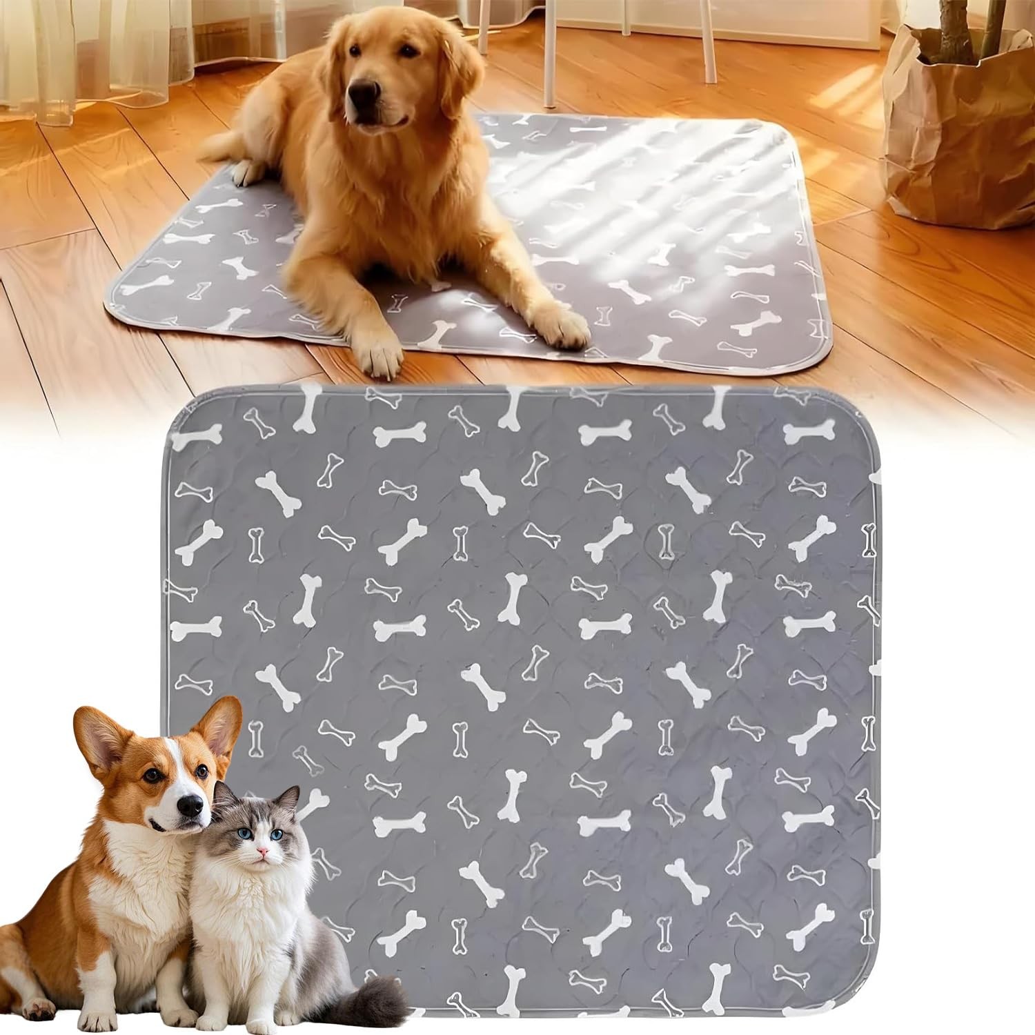 Puppy Pads with pheromones, Elite Pads for Cats, Washable Puppy Pads for Dogs…