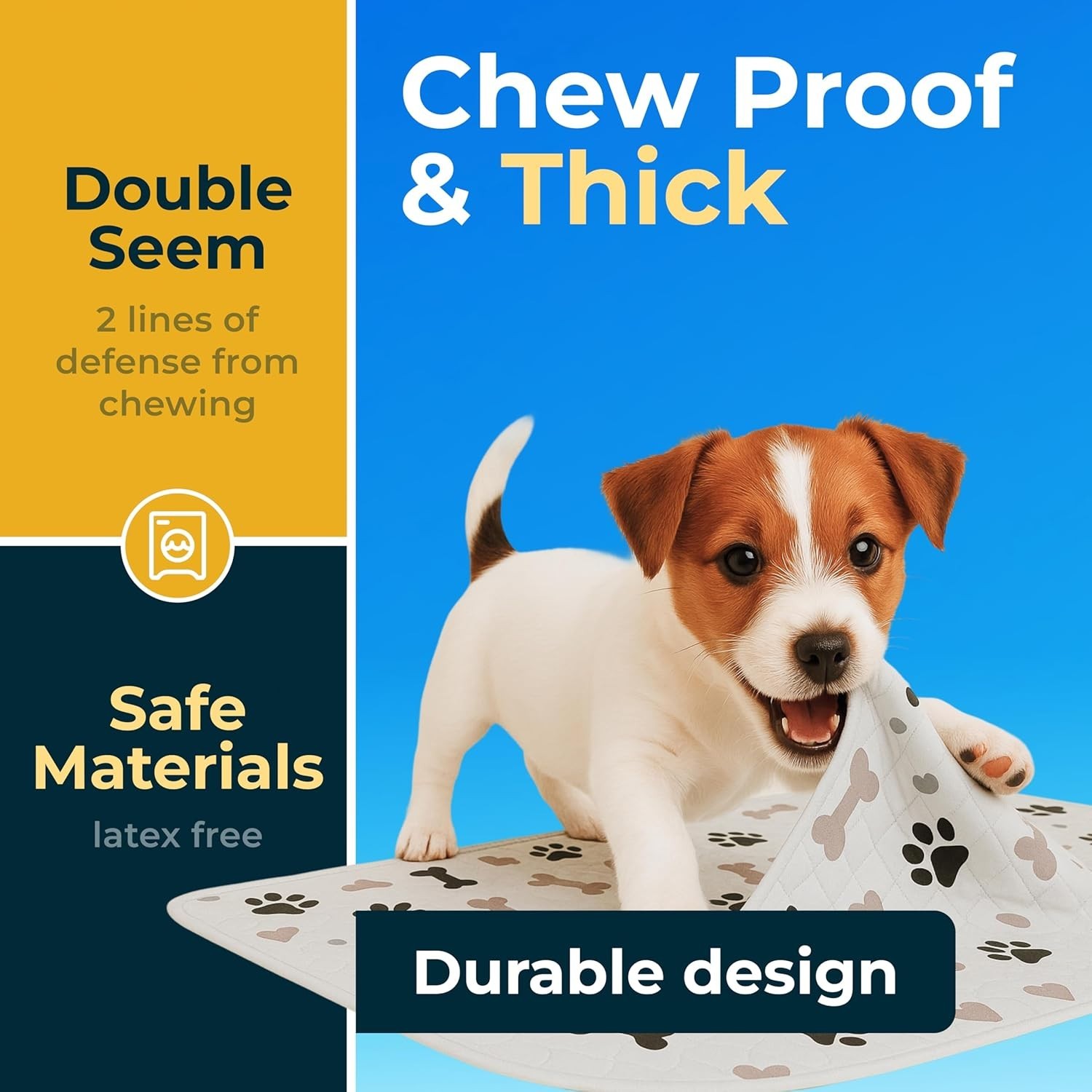 Empapadores lavables para perros – Empapadores impermeables reutilizables para c