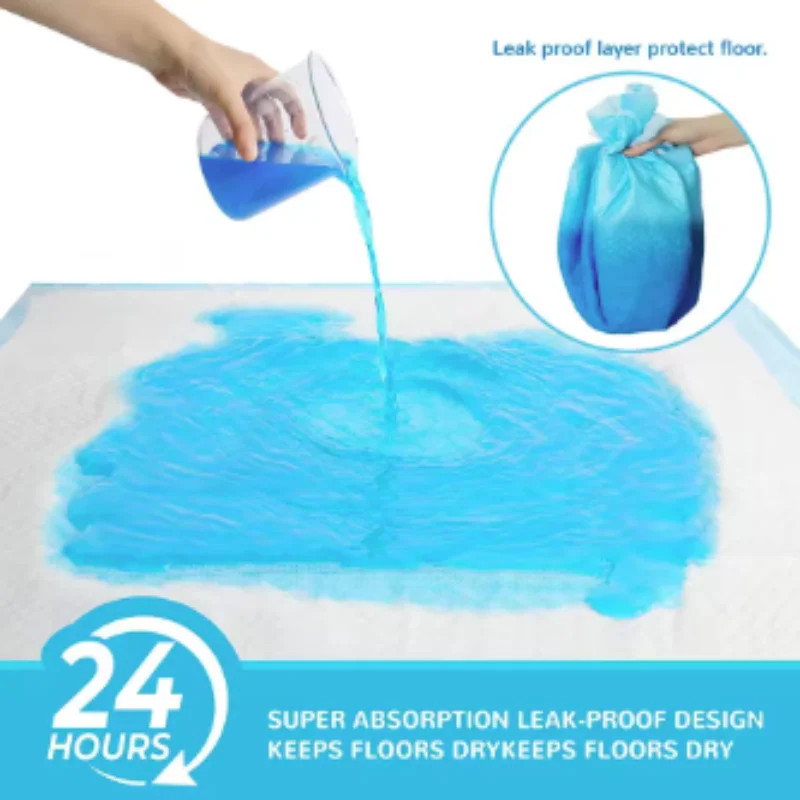 Super Absorbent Dog Training Pee Pads Disposable Quick-Dry Pet Diaper Healthy Na