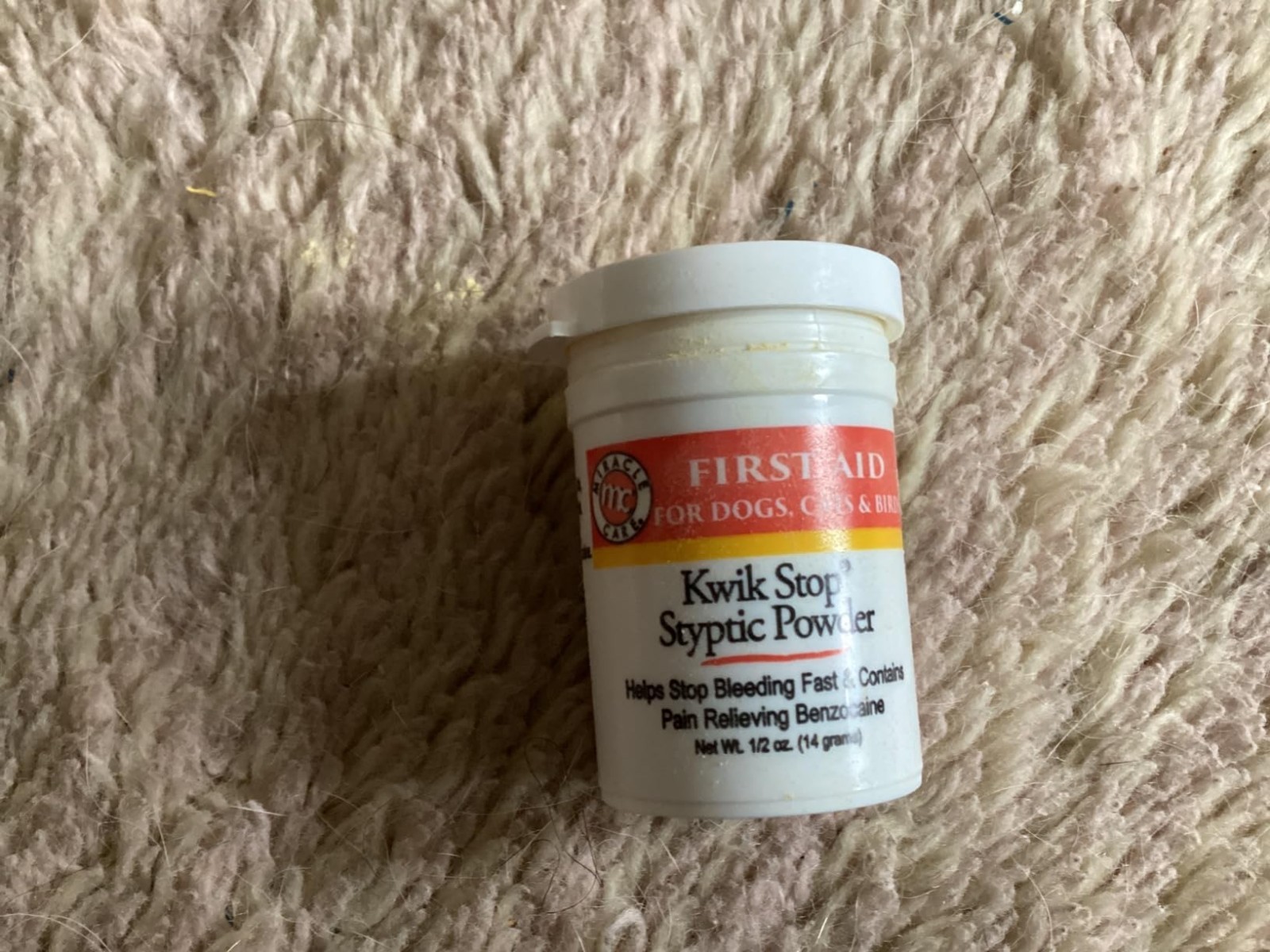 Fast Acting Styptic Pads with Benzocaine – 90 Count for Pet Grooming Care