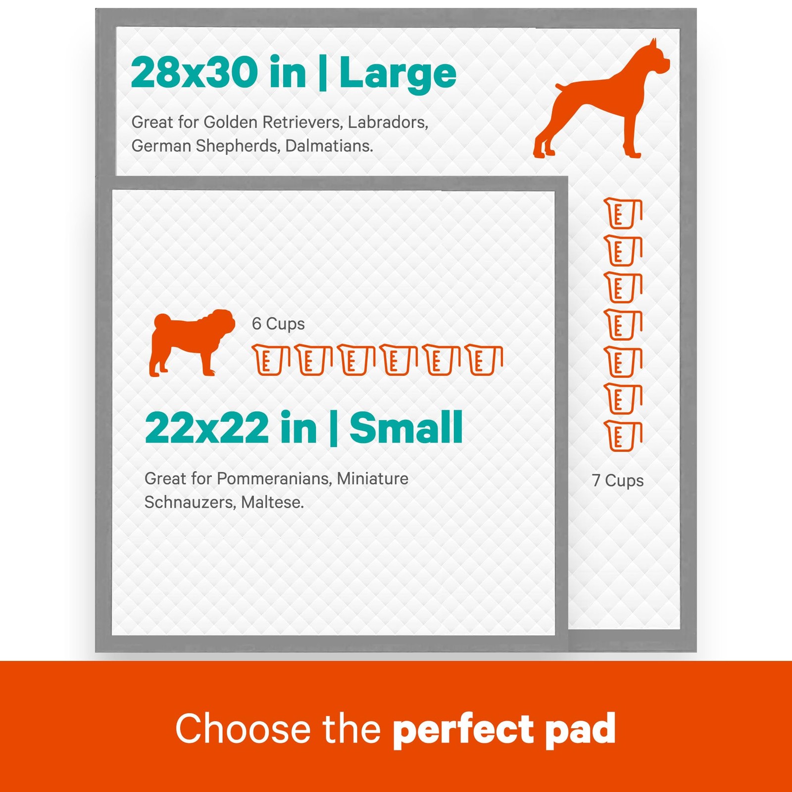 ASPCA – Scented Puppy Pads | Extra Absorbent Dog 100 Count – (22 x 22), Fresh