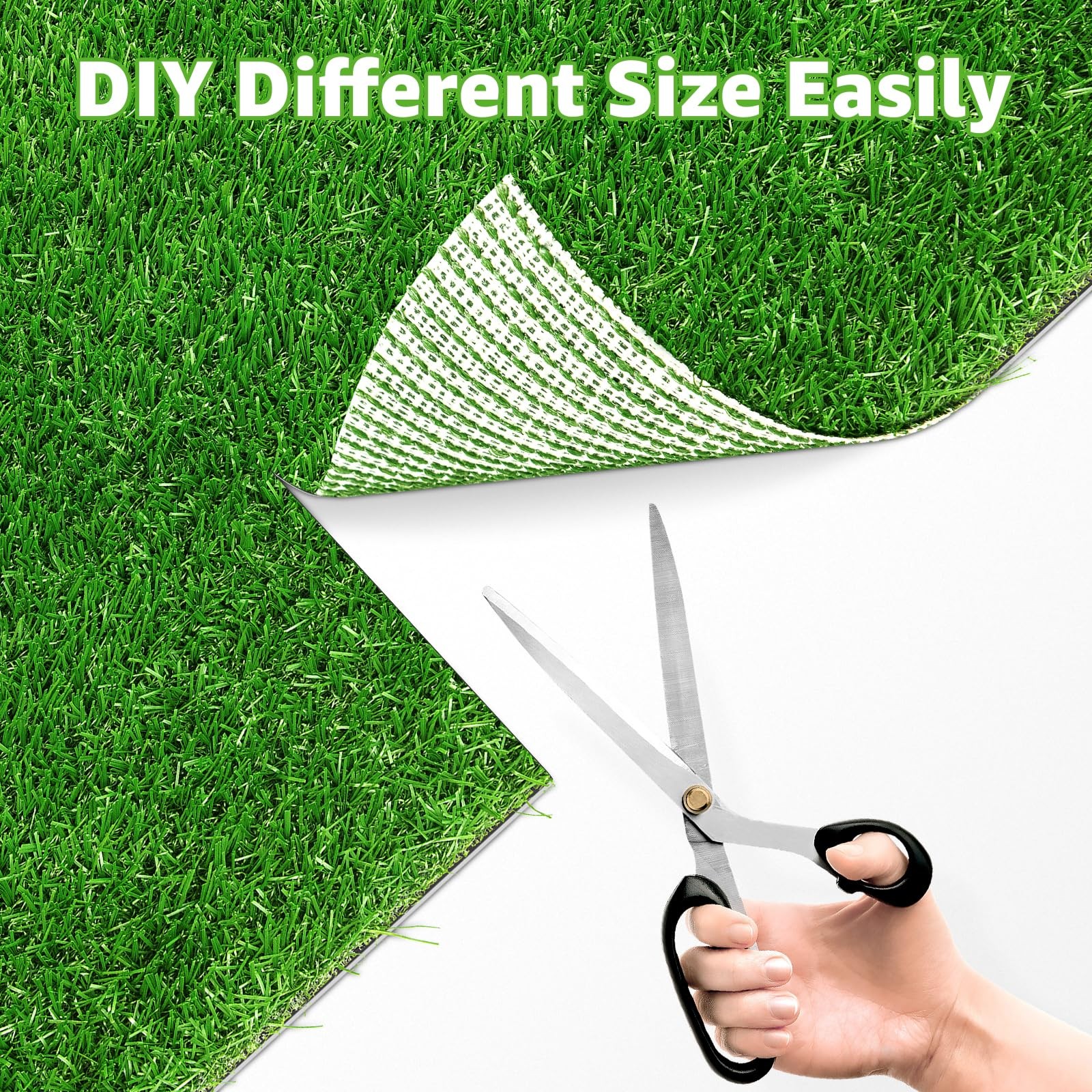 2 Pack Artificial Dog Grass Pee Pad 26″ x 17″, Indoor Potty Training Turf