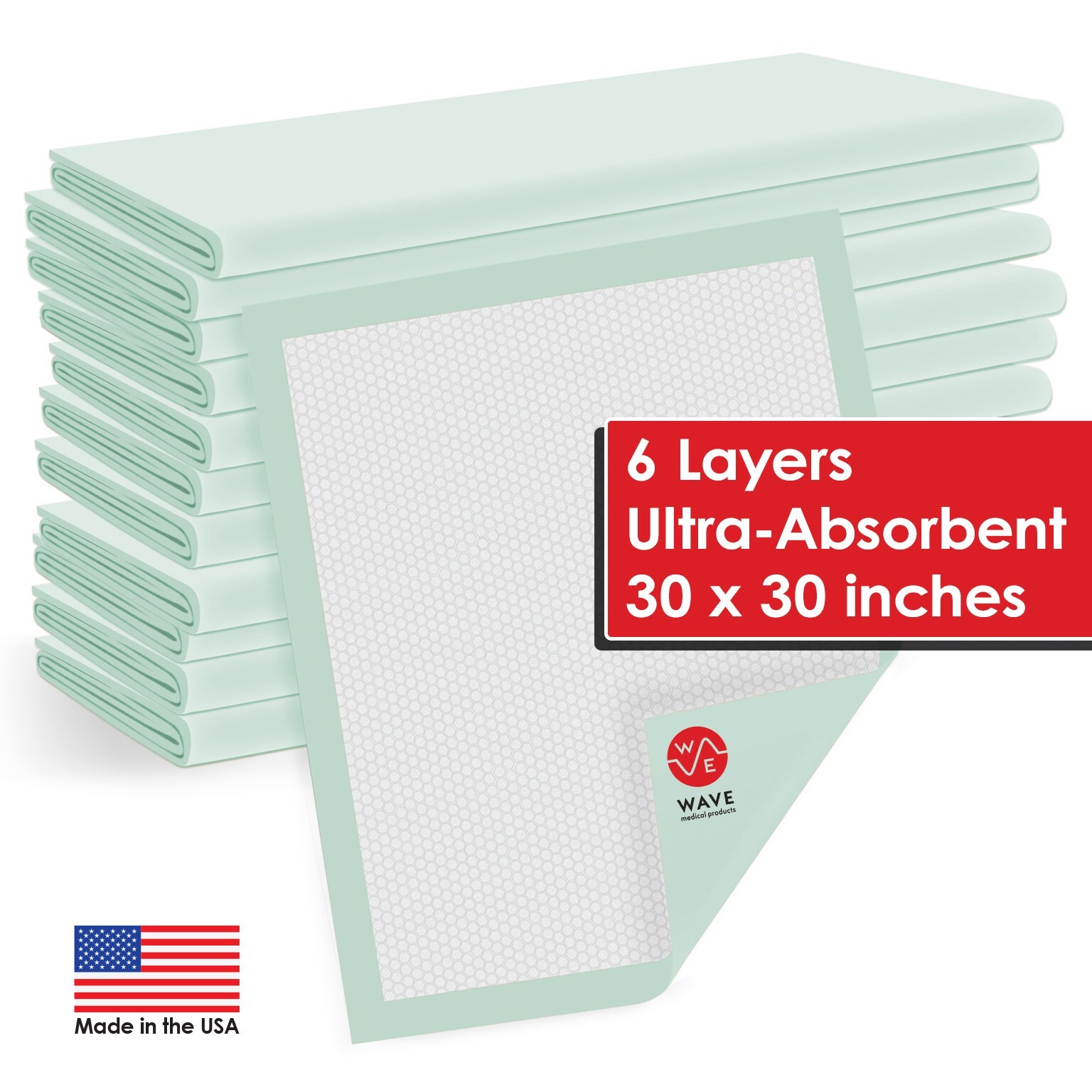 150 Ultra Heavy Disposable 30×30 Dog Puppy Training Wee Wee Pee Pads Underpads