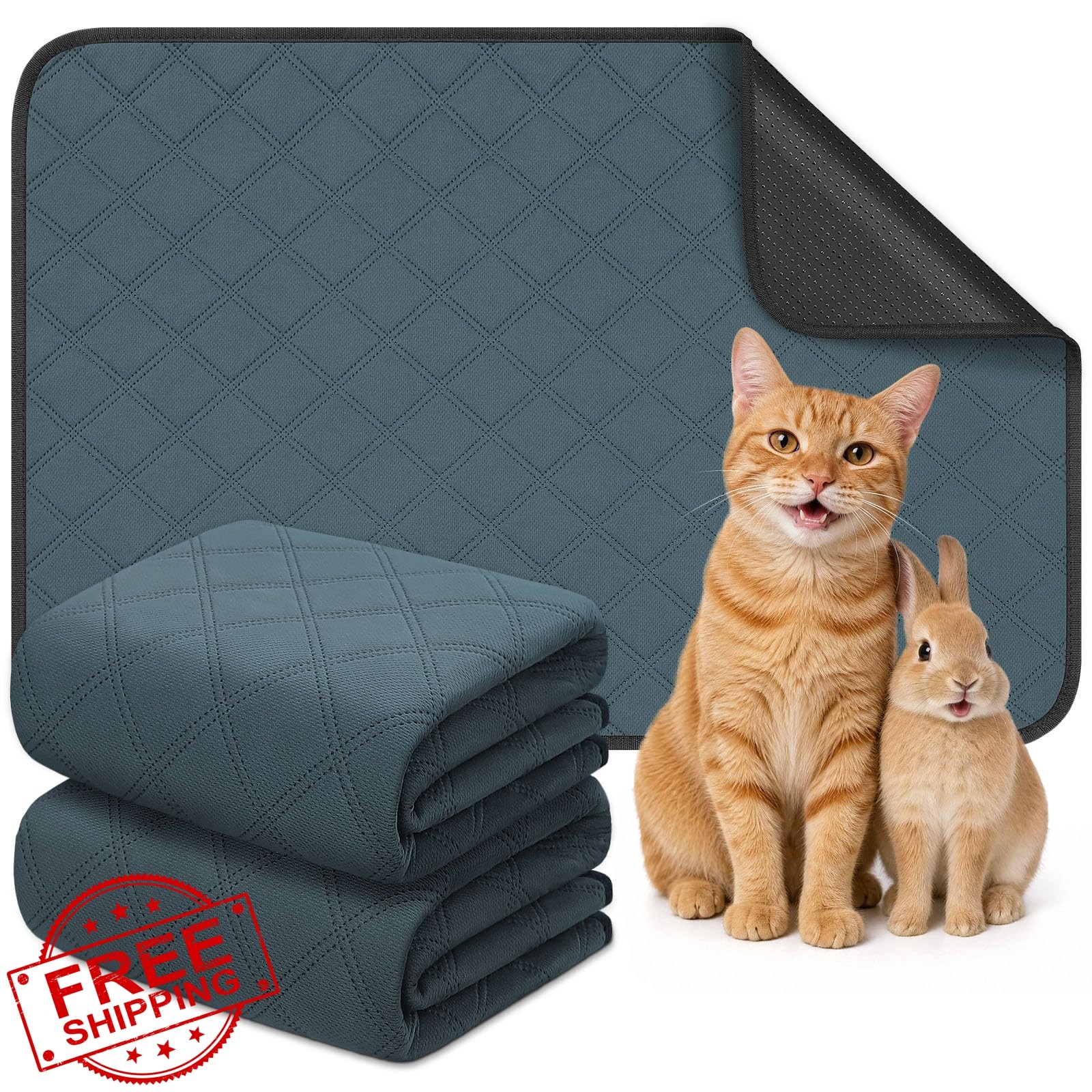 Siedihit Pet Pee Pad Small 2pk Rectangle